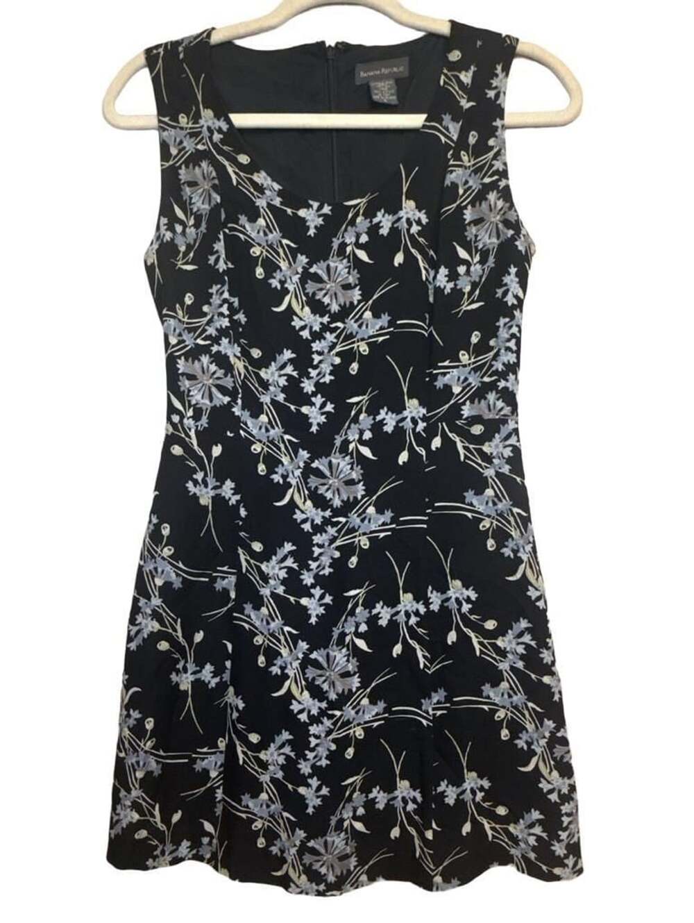 Banana Republic 90’s Vintage Floral Silk Mini Dress